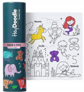 Silikónová farbiaca podložka HeyDoodle Sugar & Spice